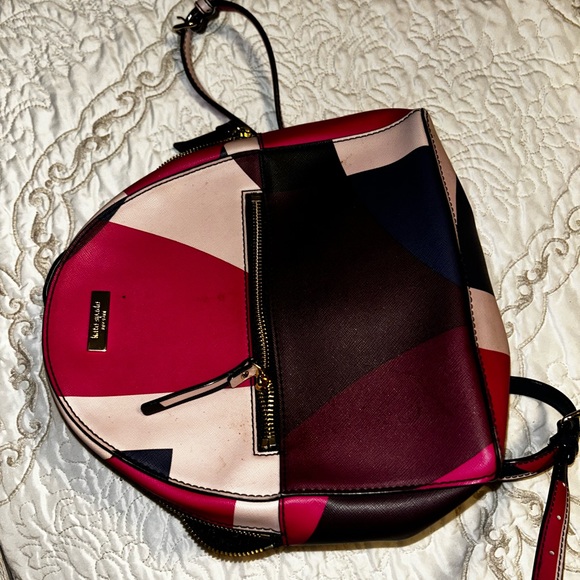 Kate Spade Multicolor Abstract Backpack - Picture 8 of 11